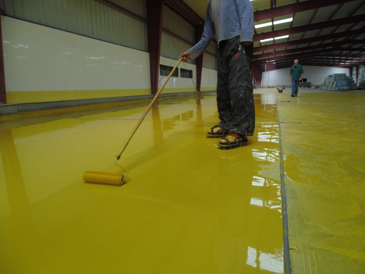 Industrial Flooring Project for a Food Complex