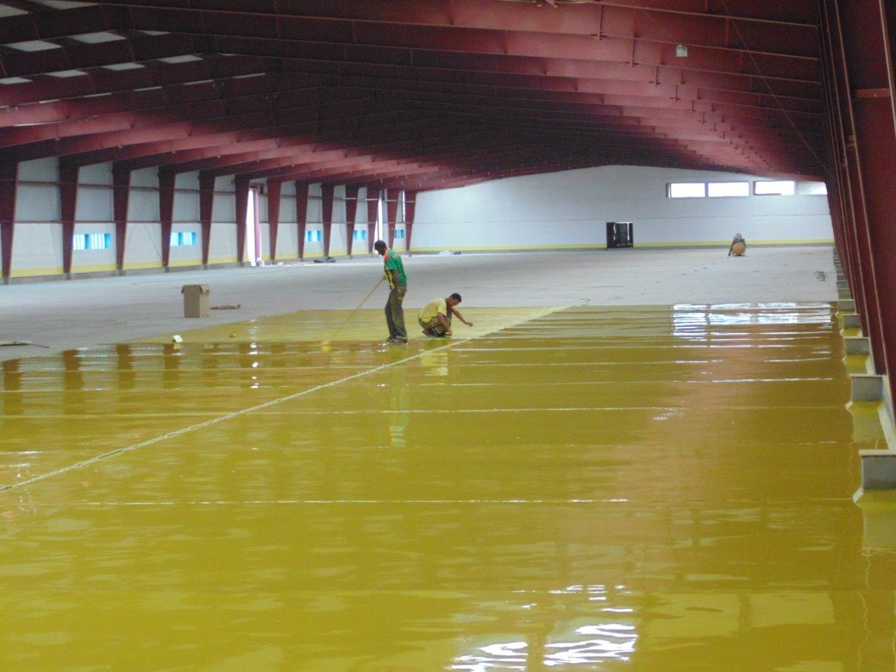 Industrial Flooring Project for a Food Complex